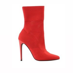Steve Madden Women’s Red Ankle Boots